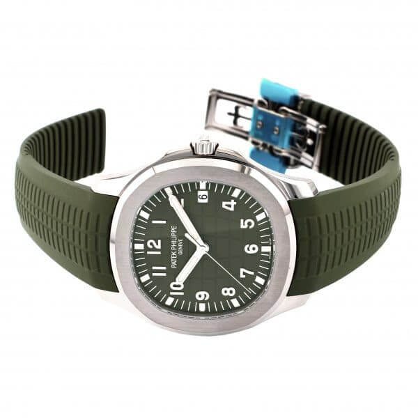 Patek Philippe Aquanaut 5168G “Jumbo” White Gold Deluxe Clone 1:1 - Image 3